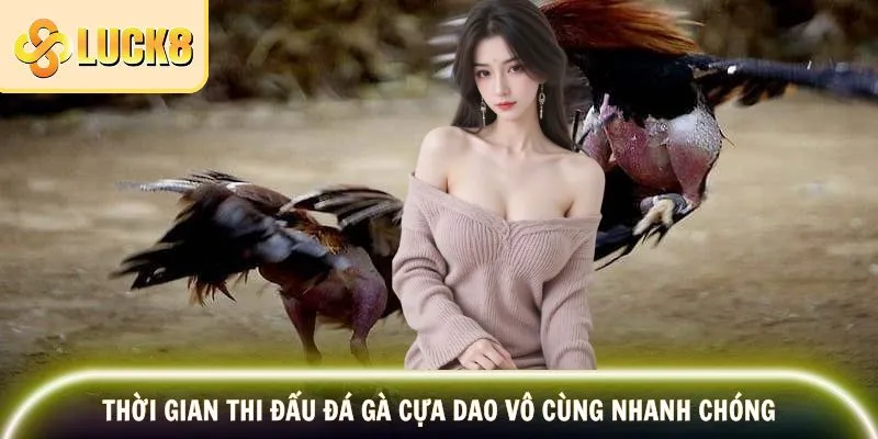 Thời gian thi đấu loại hình này vô cùng nhanh chóng